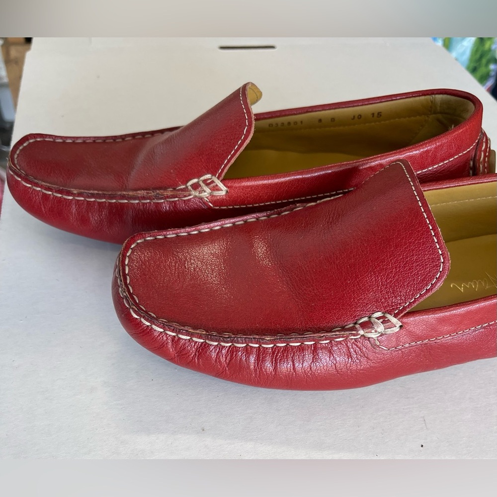 Cole Haan Red Driving shoes